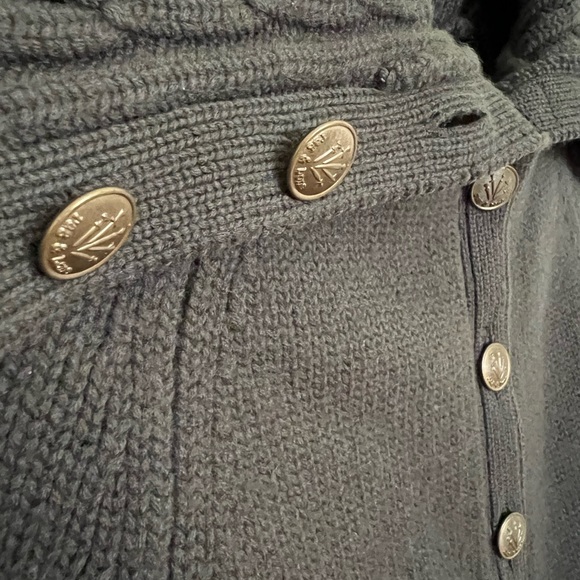 *RARE * rag & bone 100% cashmere sweater-capelet - Picture 9 of 10